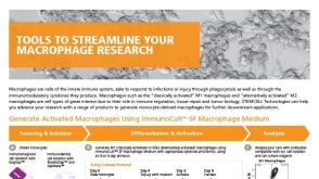 加速巨噬细胞研究