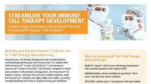 Use GMP-Manufactured ImmunoCult™