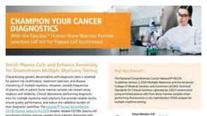 EasySep™ Human Bone Marrow CD138 Positive Selection Kit