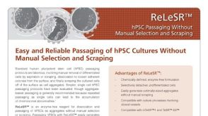 ReLeSR&trade; 无需手工选取和刮擦，让hPSC的传代简单且可靠