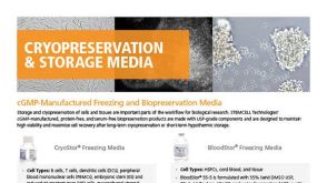 用于干细胞研究的 冷冻保存液