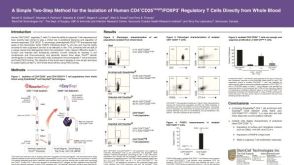 Isolation of Human CD4+CD25+Bright/Foxp3+ Regulatory T Cells Directly from Whole Blood
