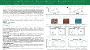 An Animal Component-Free Chondrogenic Stimulatory Medium for the Efficient Differentiation of Human Mesenchymal Progenitor Cells
