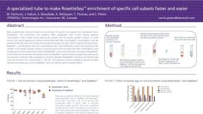 A Specialized Tube to Make Rosettesep™ Enrichment of Specific Cell Subsets Faster and Easier