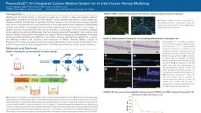 PneumaCult™: An Integrated Culture Medium System for in vitro Human Airway Modeling