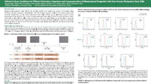 Defined Culture Conditions for Efficient Derivation Expansion and Cryopreservation of Mesenchymal Progenitor Cells from Human Pluripotent Stem Cells