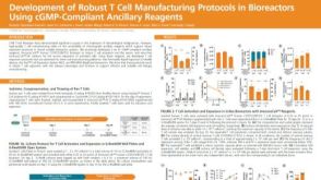 Development of Robust T Cell Manufacturing Protocols in Bioreactors Using cGMP-Compliant Ancillary Reagents