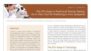 The CFU Assay in Preclinical Toxicity Testing: An In Vitro Tool for Predicting In Vivo Cytopenia