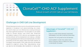 ClonaCell™-CHO ACF Supplement: Boost Cell Growth at Low Density in Protein-Free Media