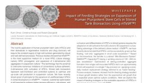 Impact of Feeding Strategies on Expansion of Human Pluripotent Stem Cells in Stirred Tank Bioreactors Using mTeSR™1