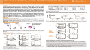 Depletion of Dead Cells from Primary Tissue in 6 Minutes
