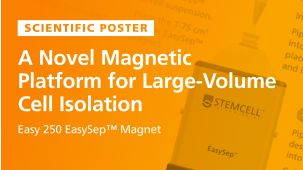 A Novel Magnetic Platform for Large-Volume Cell Isolation from Whole Blood and Leukopaks