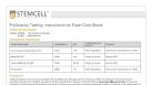 Fresh Cord Blood Worksheet