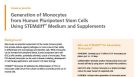 Generation of Monocytes from Human Pluripotent Stem Cells Using STEMdiff™ Medium and Supplements