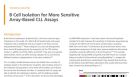 B Cell Isolation for More Sensitive Array-Based CLL Assays